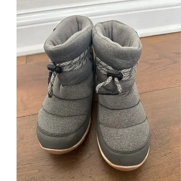 Sorel Whitney Short Puffer Ankle Boot Gray Womens Size US 9 - Picture 3 of 8